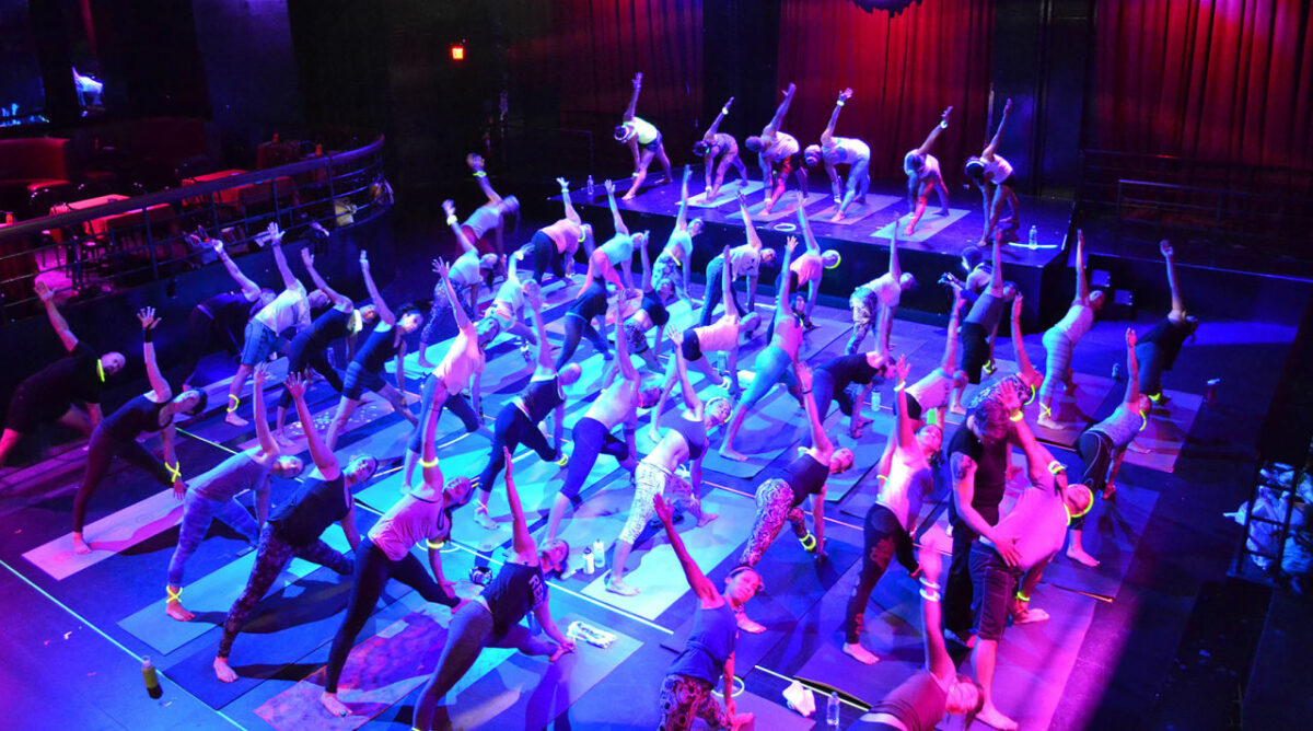 GLOW-in-the-Dark Yoga & Pilates Classes  Georgetown DC - Explore  Georgetown in Washington, DC